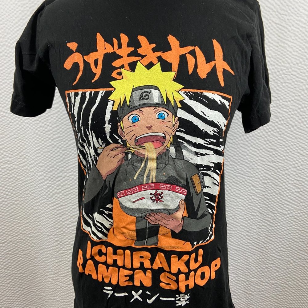 Vintage Naruto Shippuden Collection Ichiraku Ramen Shop T shirt 2002 Anime - Picture 3 of 7